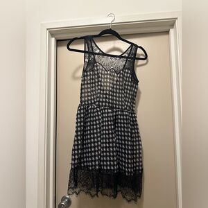 Stylish Black and White Kids Dress